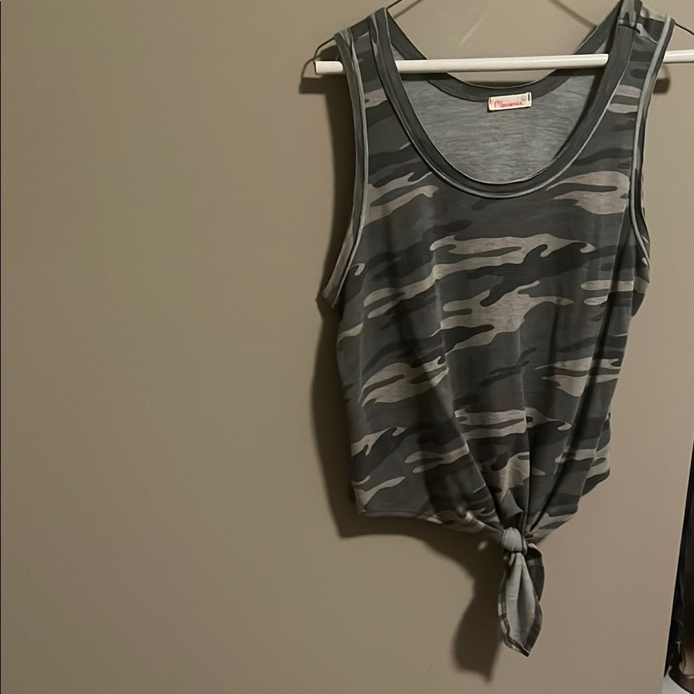 Camo Tank Top